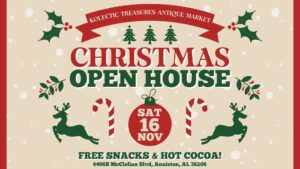 Kolectic Treasures Christmas Open House