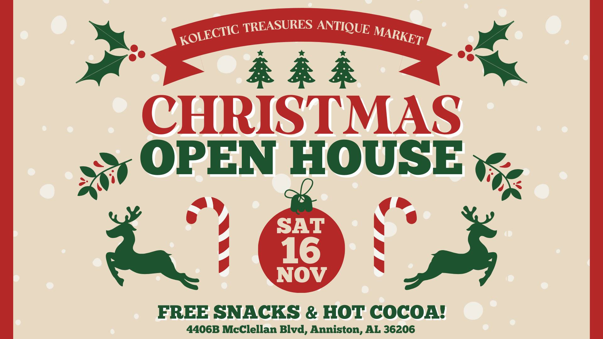 Kolectic Treasures Christmas Open House