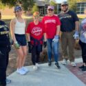 Members of Phi Theta Kappa Honor Society and the Gadsden State Alumni Association participate in Clean-Up Day