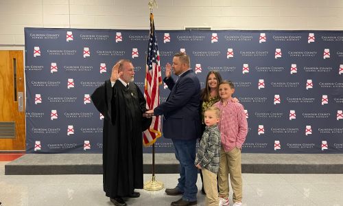 Calhoun Board of Education Swearing-In