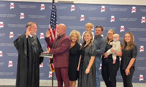 Calhoun Board of Education Swearing-In