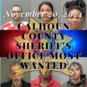 Calhoun County Most Wanted for November 20 2024 cover photo