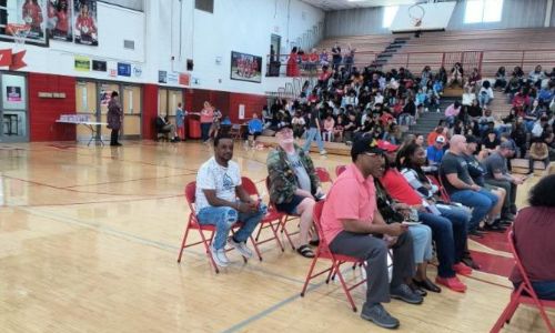 Oxford American Legion Post 111 honored by Saks High School for Veteran's Day