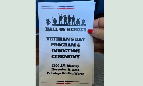 Talladega Hall of Heros - Veteran's Day Program