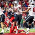 Jax State running back Tre Stewart scores one of his four touchdowns at Liberty on Wednesday. (Photo by Brandon Phillips/Jax State)