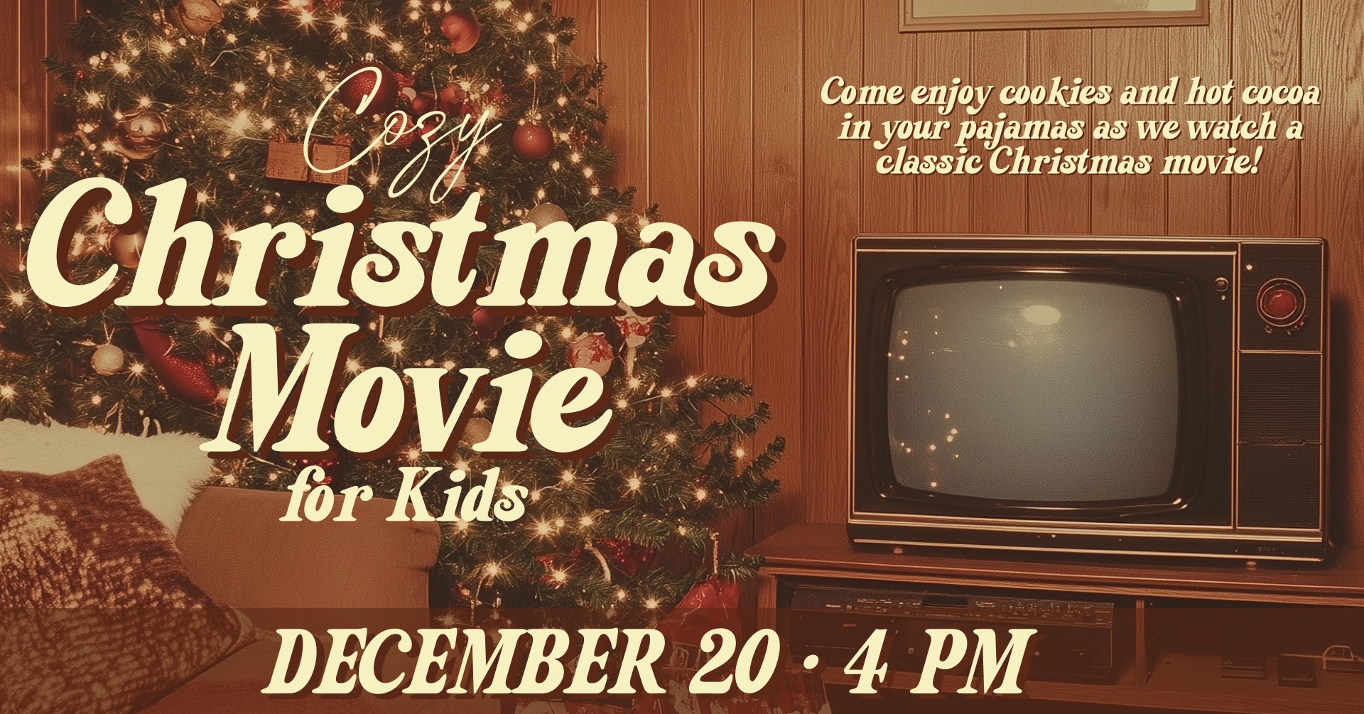 Cozy Christmas Movie for Kids