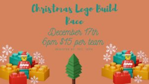 Christmas Lego Build Race at the Community Center