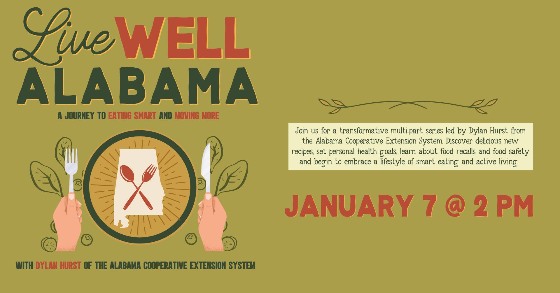 Live Well Alabama: A Journey to Eating Smart and Moving More