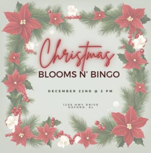 Blooms n' Bingo Christmas Edition