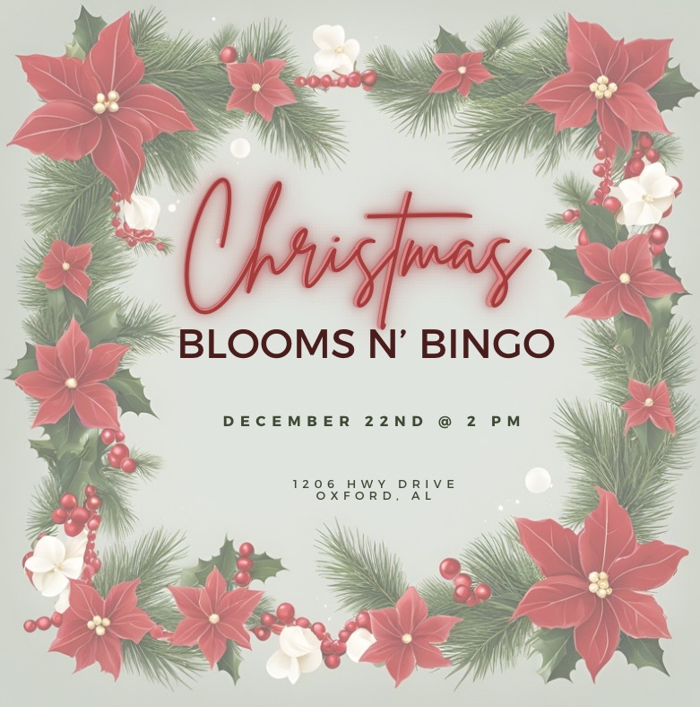 Blooms n’ Bingo Christmas Edition