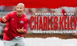 Jax State Names Charles Kelly as Head Football Coach