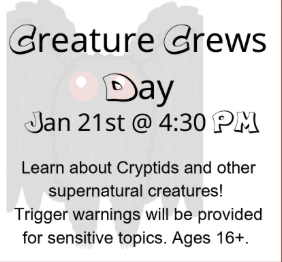 Creature Crews Day