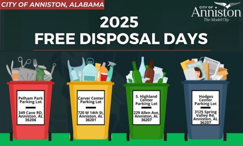 2025 Brush Pickup & Free Disposal Schedules