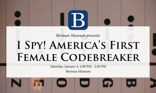 I spy! America's first Female Codebreaker