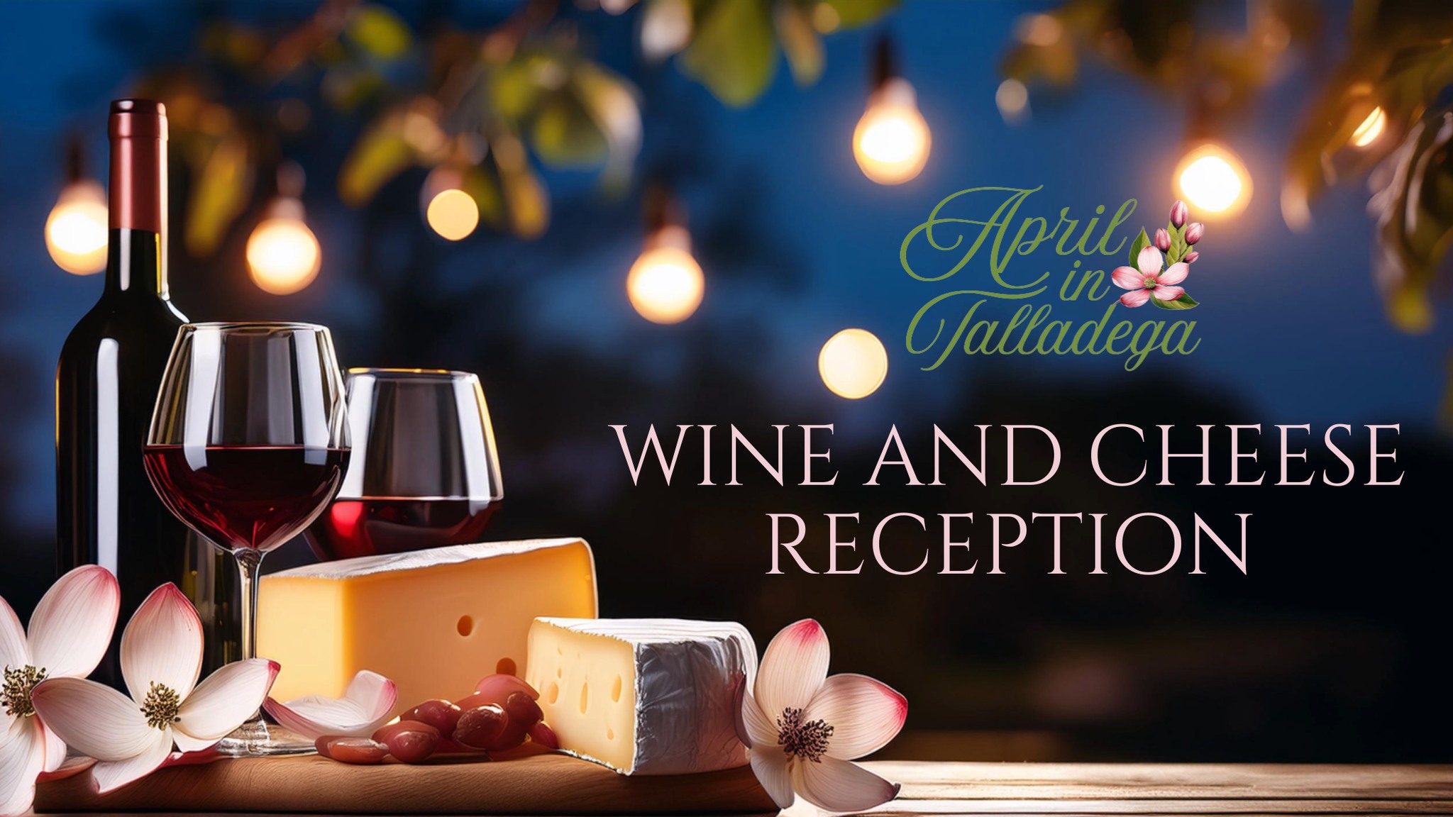 Wine and Cheese Reception