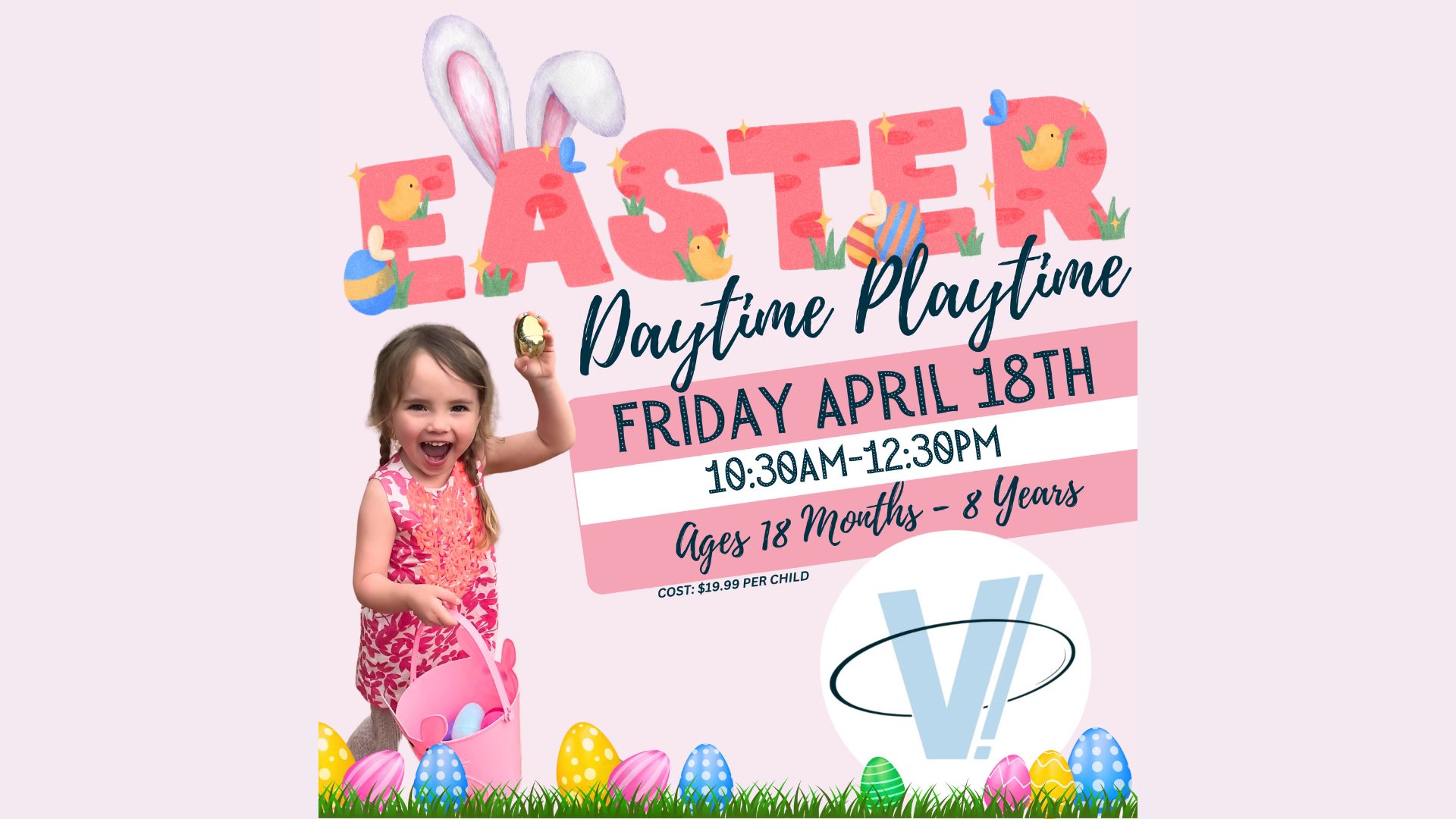 Easter Daytime Playtime: Special Visit from th Easter Bunny