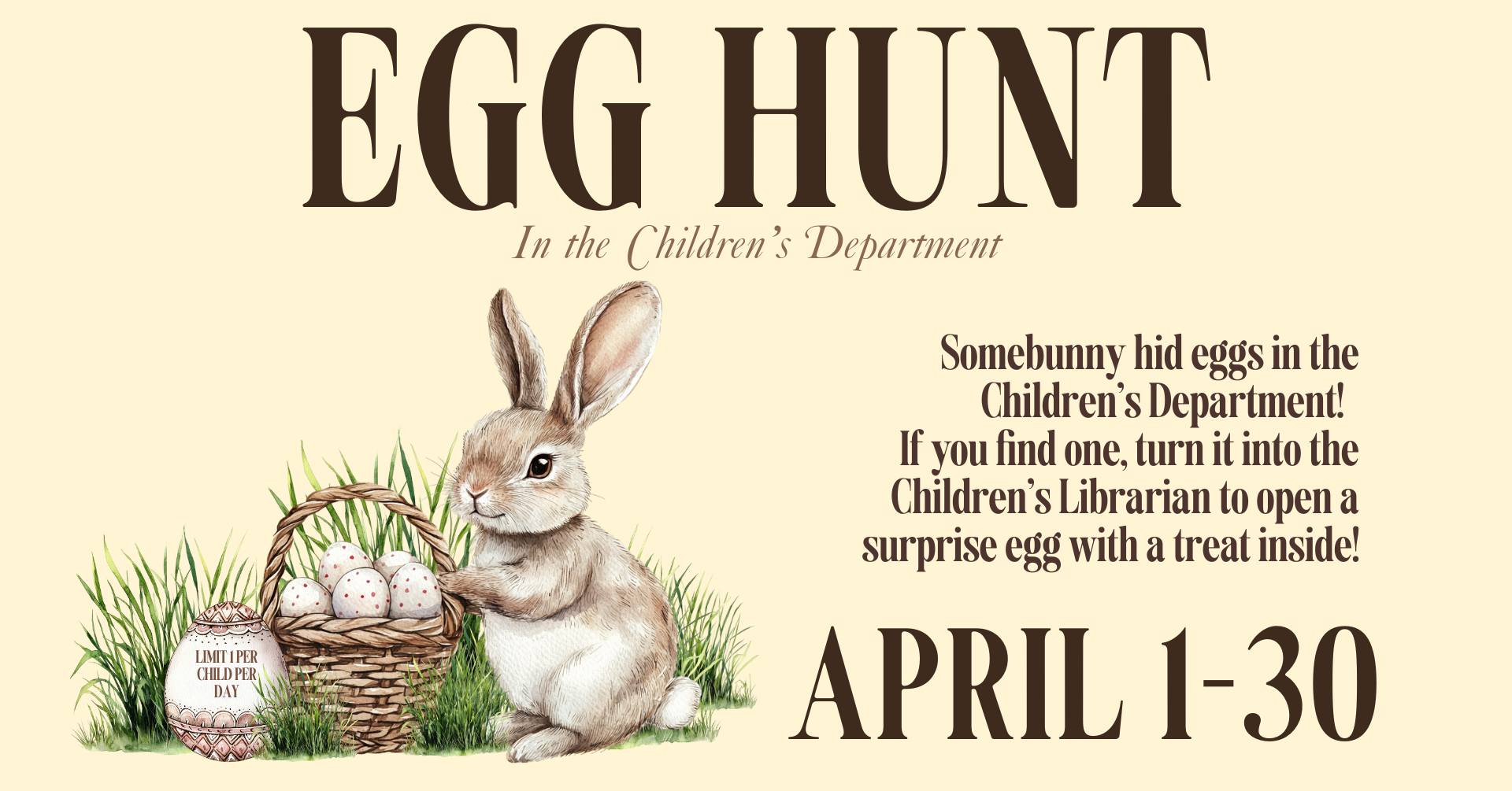 Egg Hunt - In The Children's Department