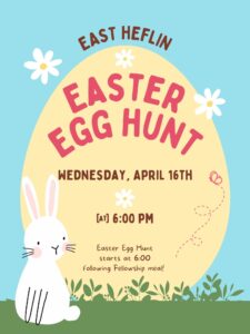 East Heflin Easter Egg Hunt