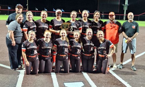 Alexandria, the 2025 Calhoun County softball champion. (Photo by Joe Medley/East Alabama Sports Today)