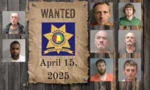 April 15, 2025 most wanted in Calhoun County