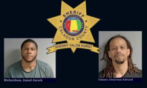 Calhoun County Sheriff’s Office: Two Arrested, One Sought in Attempted Fraud at Beshears Tractor in Oxford
