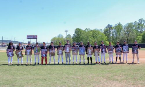 Gadsden State celebrates Sophomore baseball players
