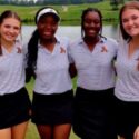 Alexandria’s girls’ golf team won the Class 4A-5A, Section 3 tournament Tuesday at Silver Lakes. (Submitted photo)