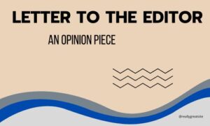 Letter to the EditorOpinion Piece