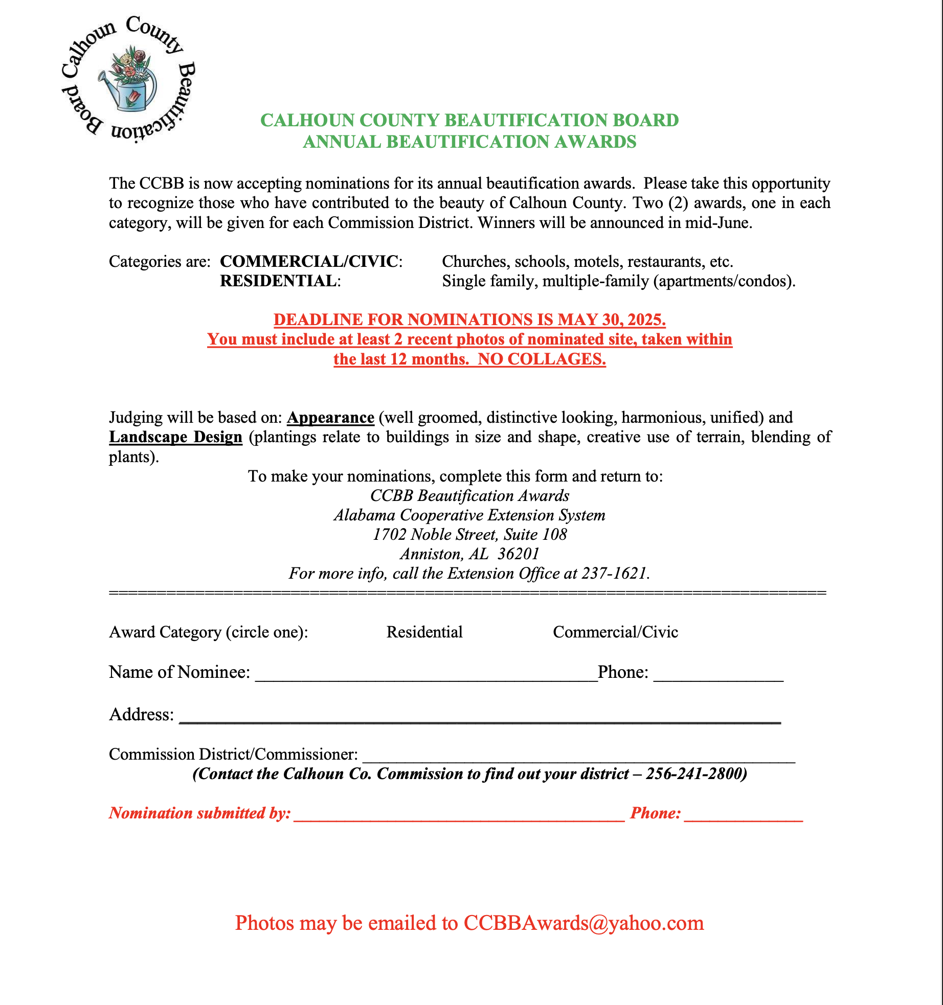 Nomination Form