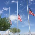 flags half staff