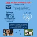 Free microchipping event for dogs and cats