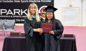 Gadsden State student earns diploma and scholarship