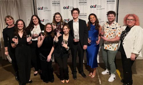 Jax State Graphic Design Students Win Numerous Awards at the Annual AAF ADDY Competition