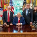 Senator Katie Britt Attends Warren Stephens Swearing-In at White House