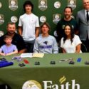 Faith Christian’s Jayden Smith signed Wednesday to compete for Montevallo. (Submitted photo)