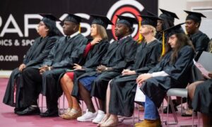 Students receive GED during graduation ceremony