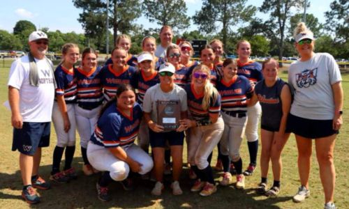 Woodland qualified for this week’s state softball tournament out of last week’s Central Regional and will open play Wednesday, against Kinston. (Submitted photo)
