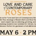 Tina Jennings Presents Love and Care of Contempary Roses