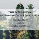 third thursday the joy of growing cati and succulents indoors