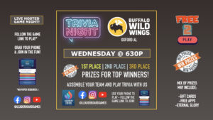 Trivia Night - Buffalo Wild Wings