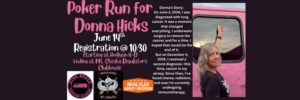 Poker Run for Donna Hicks
