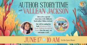 Author Storytime with Vallean Jackson