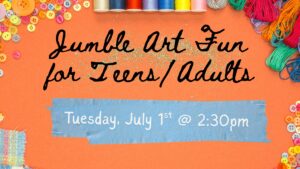 Jumble Art Fun for Teens/Adults