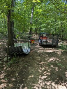 Coldwater Trail Workday: Tunnel Building and Socks