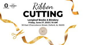 Ribbon Cutting: Longleaf Books and Bindery