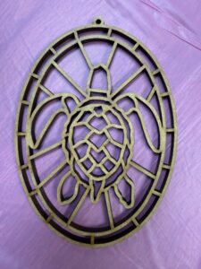 Shattered Glass - Turtle Mosaic