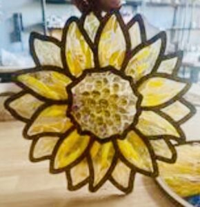 Shattered Glass - Sunflower