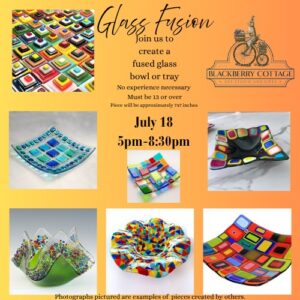 Glass Fusion-Bowl or Dish