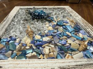 Framed Sea Turtle