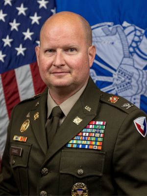 COL Craig A Daniel Official Photo